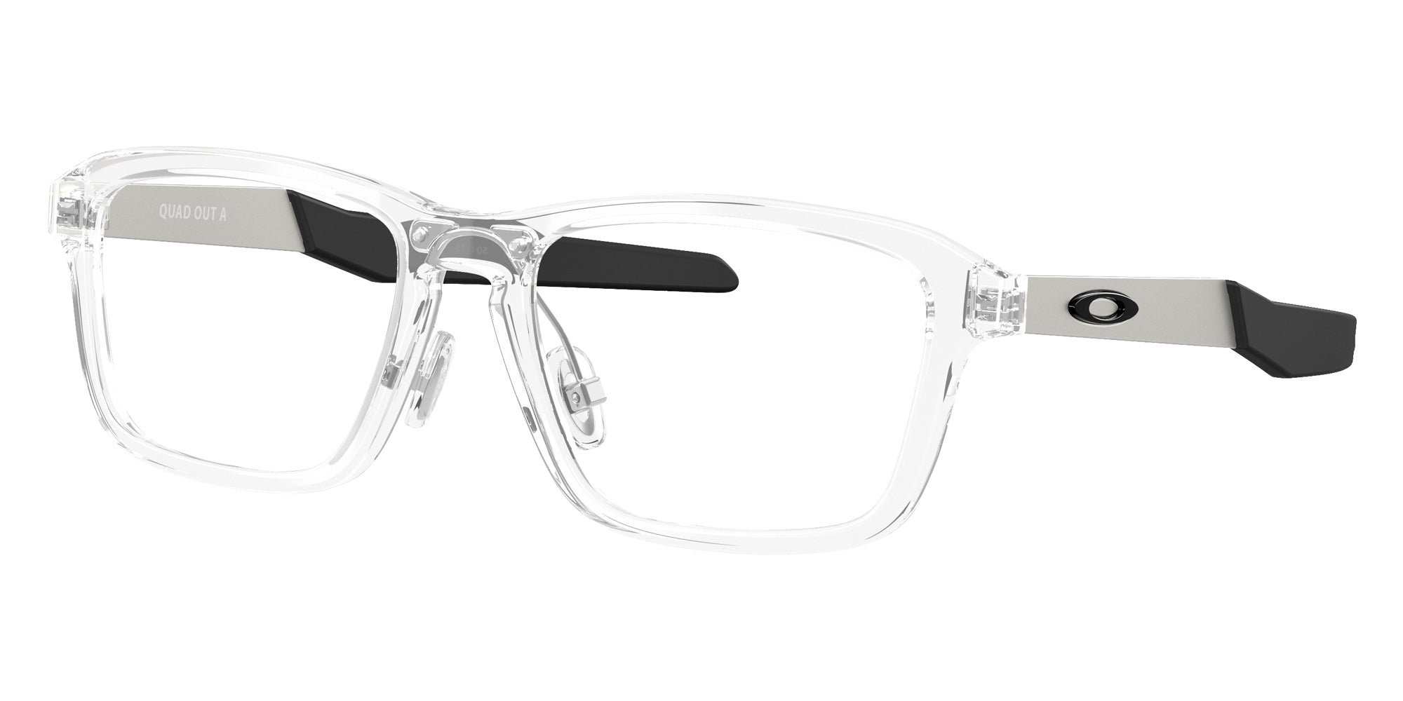 Oakley® OY8030F QUAD OUT A OY8030F 803003 50 Eyeglasses - Polished Clear