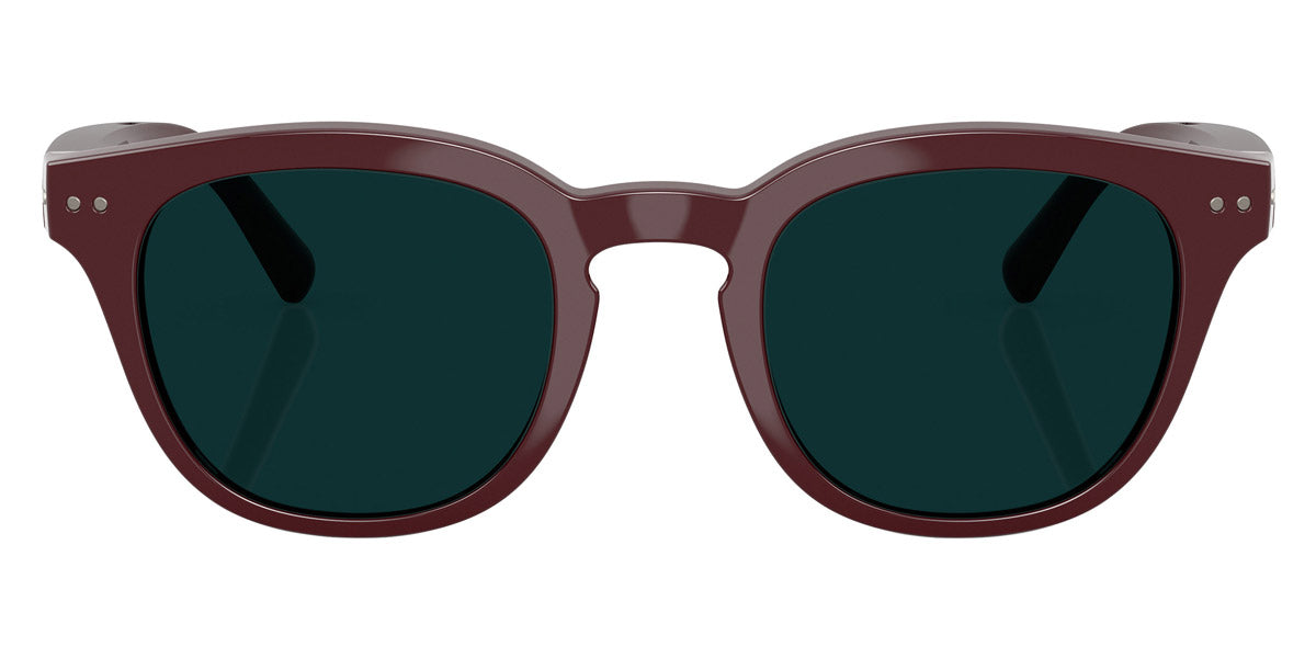 Nuance Audio® 0AW5002 NU 0AW5002 Shiny Burgundy/Clear To Emerald 48 - Shiny Burgundy/Clear To Emerald Sunglasses