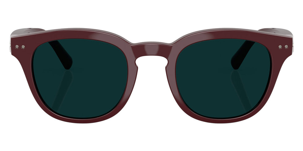 Nuance Audio® 0AW5002 NU 0AW5002 Shiny Burgundy/Clear To Emerald 48 - Shiny Burgundy/Clear To Emerald Sunglasses