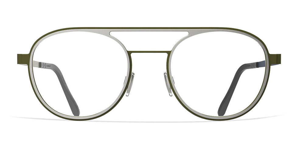 Blackfin® PEBBLE BEACH BLF PEBBLE BEACH 1464 50 - Green/Silver Eyeglasses