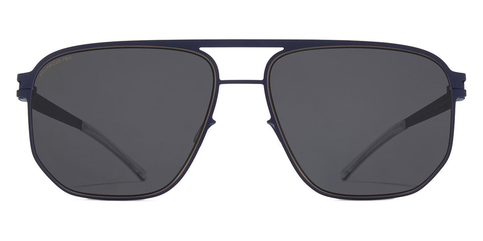 Mykita® PERRY MYK PERRY Indigo/Dark Sand / Polarized Pro Hi-Con Grey 60 - Indigo/Dark Sand / Polarized Pro Hi-Con Grey Sunglasses