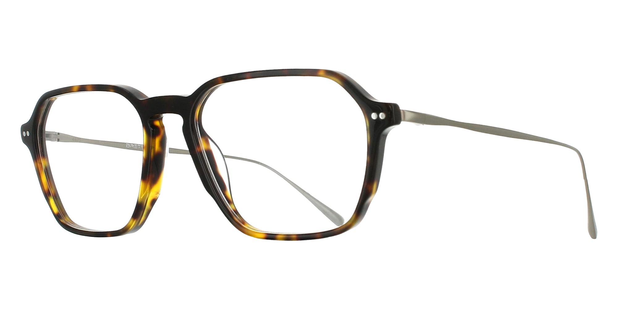 Brett® PETER BRTT PETER-C05-ST 54 - Tortoise Brown / Silver - C05