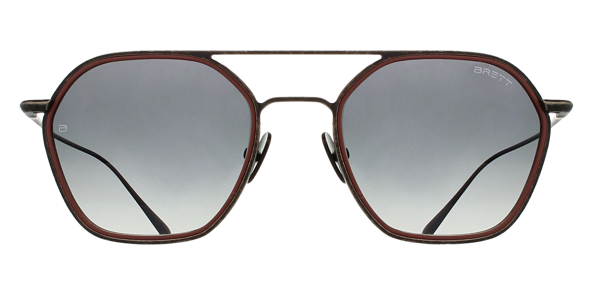 Brett® PHIL SUN BRTT PHIL SUN-C07-ST 51 - Grey/Burgundy - C07