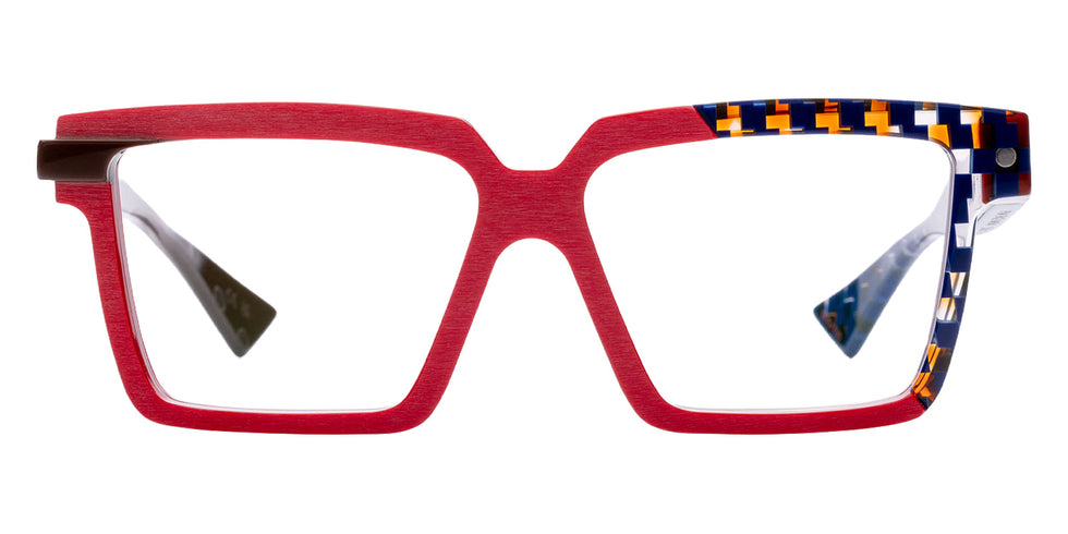 Piero Massaro® PM942 Eyeglasses PM 942 MB4 56 - MB4 - Red/Blue Stripped