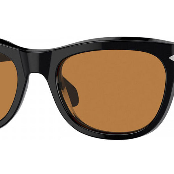 Persol® PO0086S PS PO0086S 95/53 57 - 95/53 Black / Yellow brown Sunglasses