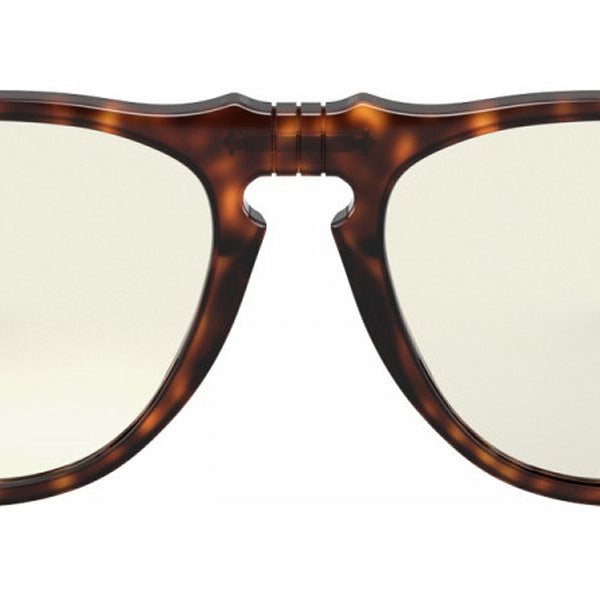 Persol® PO0649 PS PO0649 24/BL 54 - 24/BL Havana / Photochromic clear to grey with blue light filter Sunglasses