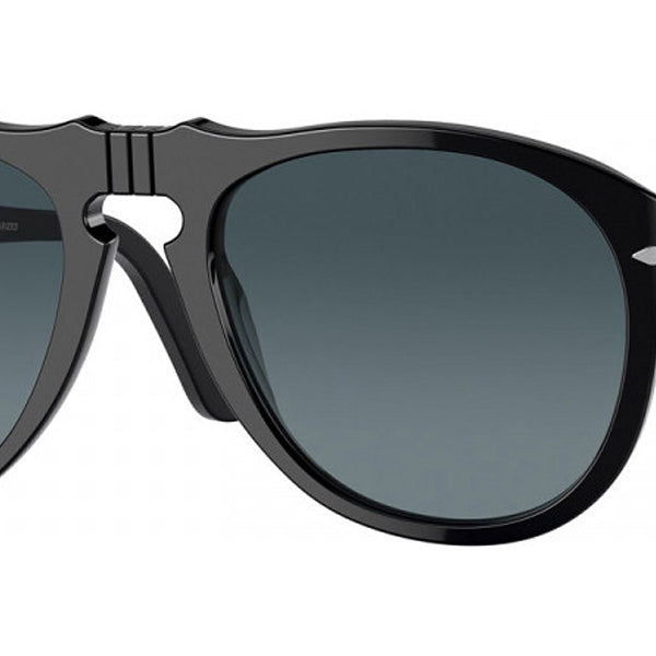 Persol® PO0649 PS PO0649 95/S3 56 - 95/S3 Black / Light blue gradient dark blue polar Sunglasses