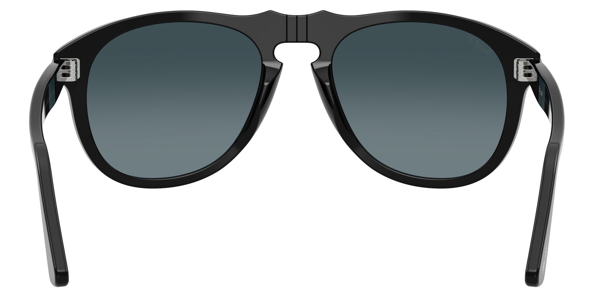 Persol® PO0649NE Sunglasses PO0649NE 95/S3 56 - Black Polar Gradient Blue
