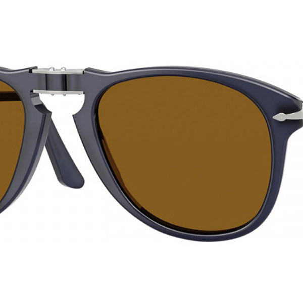 Persol® PO0714 Folding PS PO0714 Folding 121733 54 - 121733 Milky depths blue / Brown Sunglasses