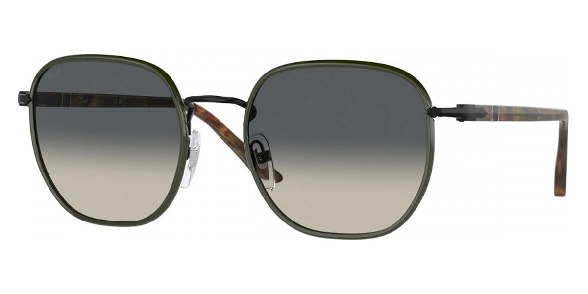 Persol® PO1015SJ PS PO1015SJ 112871 52 - 112871 Black / green / Gradient grey Sunglasses