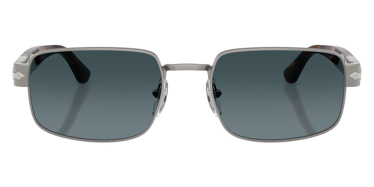 Persol® PO1022S Sunglasses PO1022S 513/S3 58 - Gunmetal Polar Gradient Blue