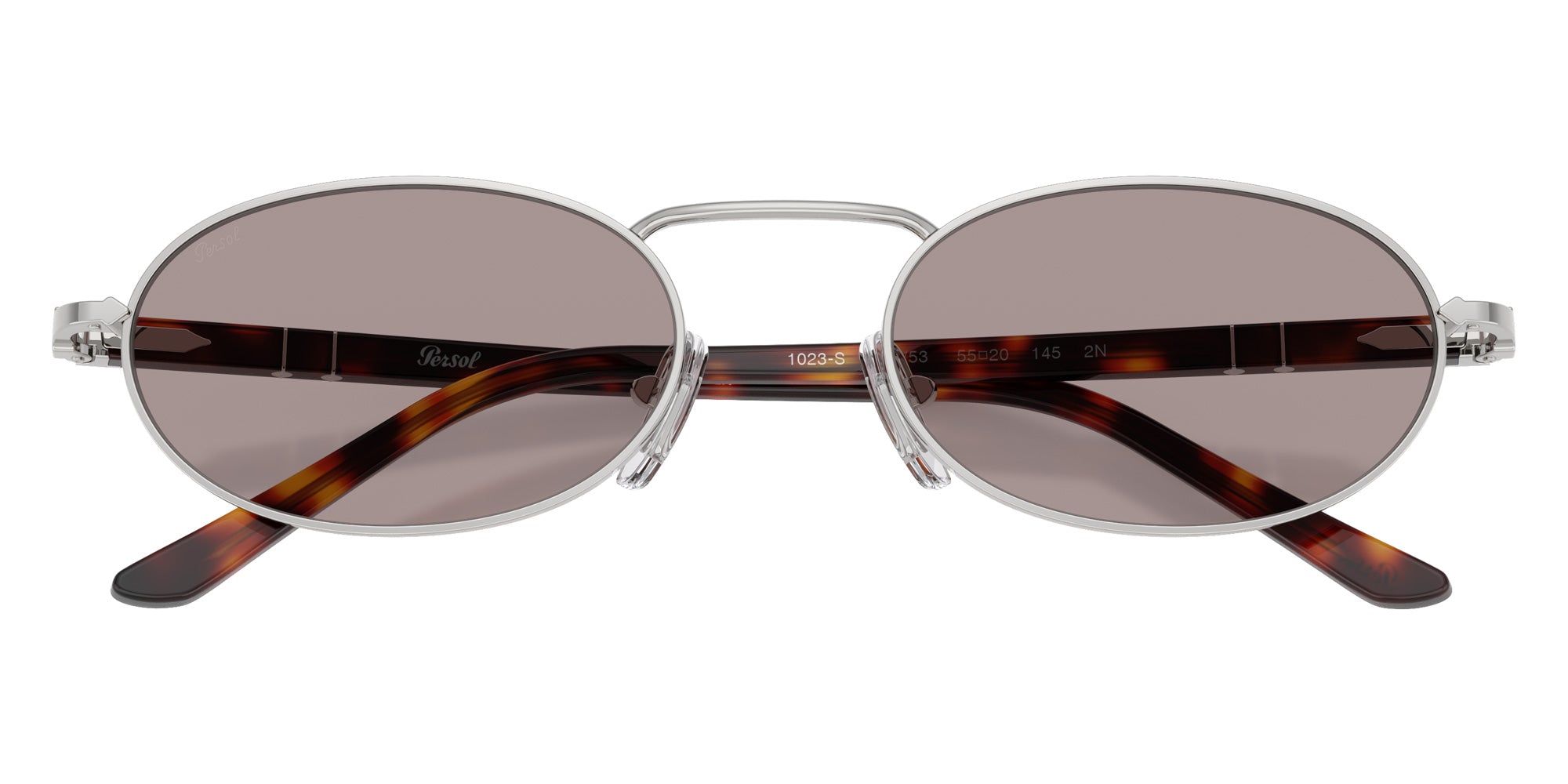 Persol® PO1023S Sunglasses PO1023S 102153 55 - Silver Violet