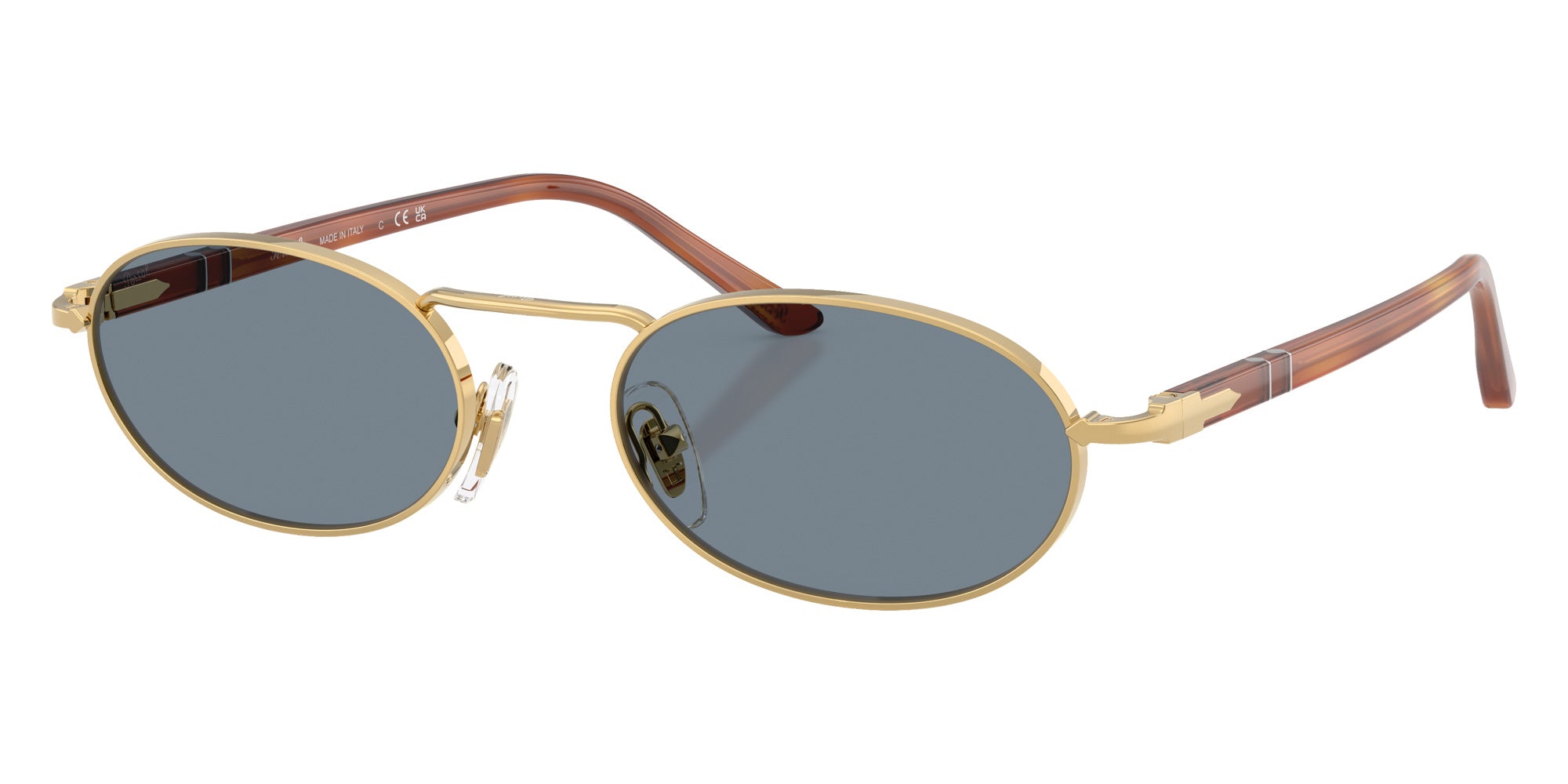 Persol® PO1023S Sunglasses PO1023S 113256 55 - Gold Blue