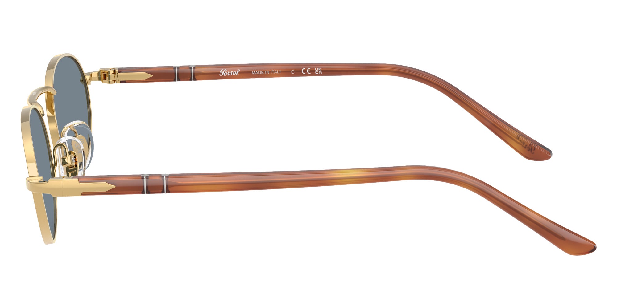 Persol® PO1023S Sunglasses PO1023S 113256 55 - Gold Blue