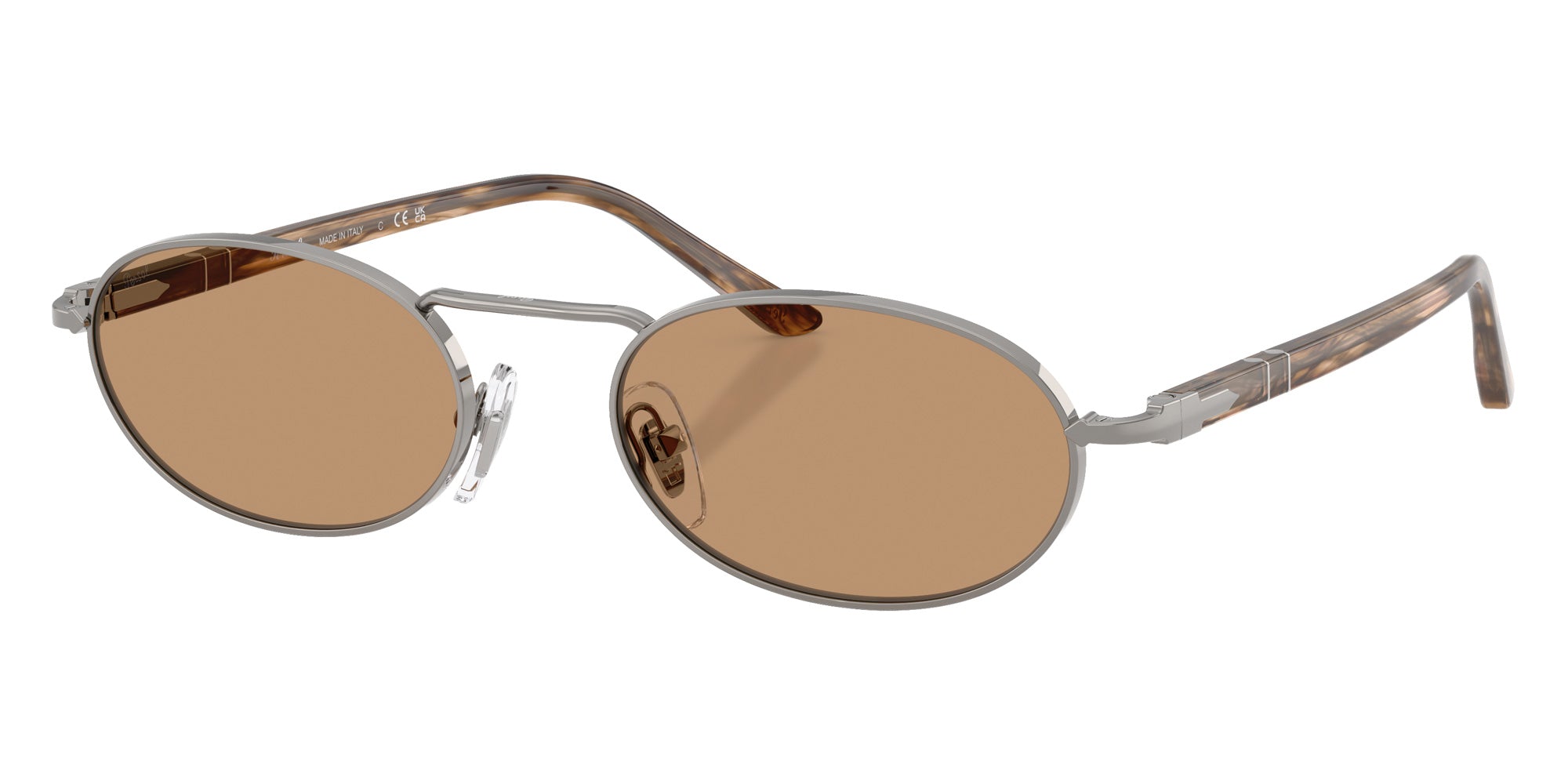 Persol® PO1023S Sunglasses PO1023S 513/53 55 - Gunmetal Brown