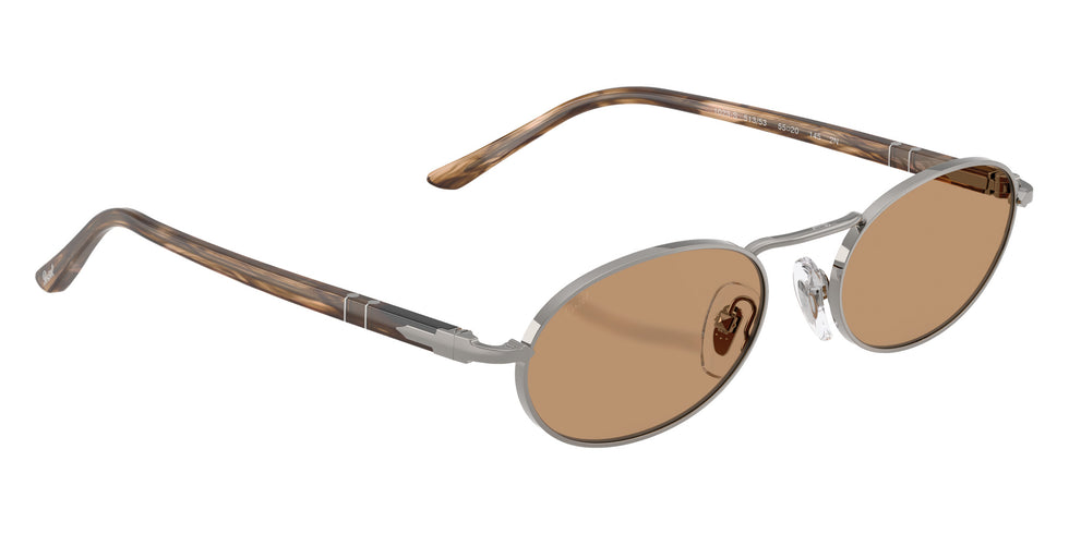 Persol® PO1023S Sunglasses PO1023S 513/53 55 - Gunmetal Brown