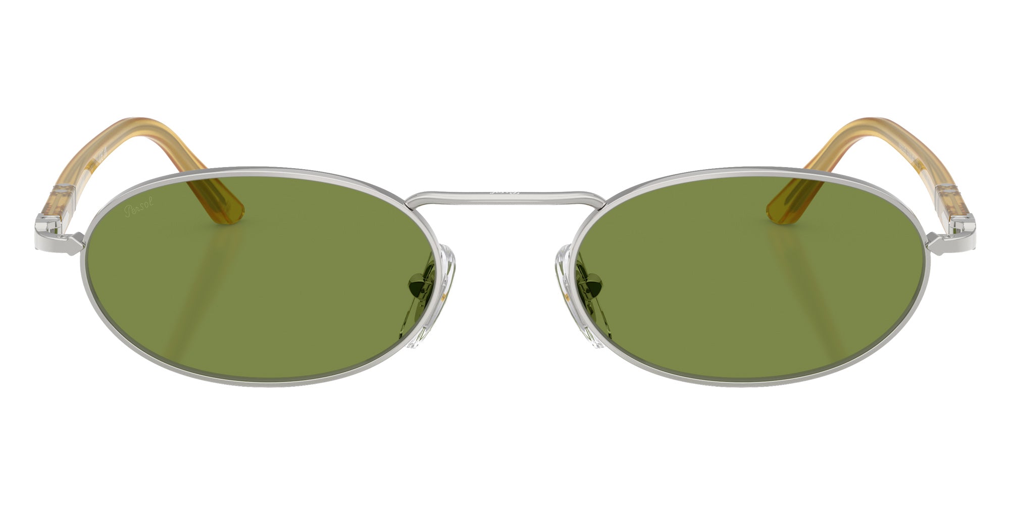 Persol® PO1023S Sunglasses PO1023S 518/4E 55 - Silver Green
