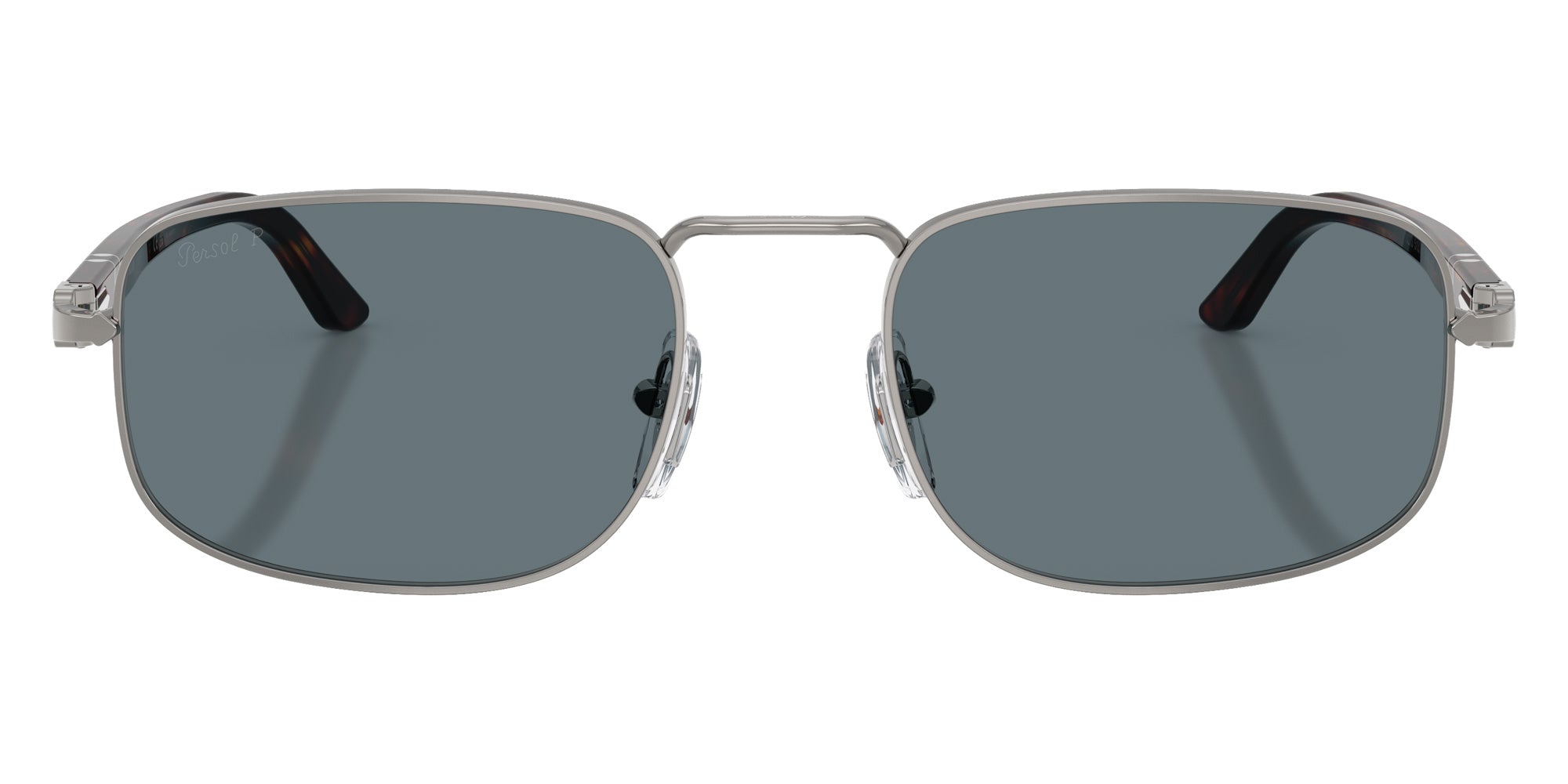 Persol® PO1027S Sunglasses PO1027S 513/3R 56 - Gunmetal Dark Blue Polar