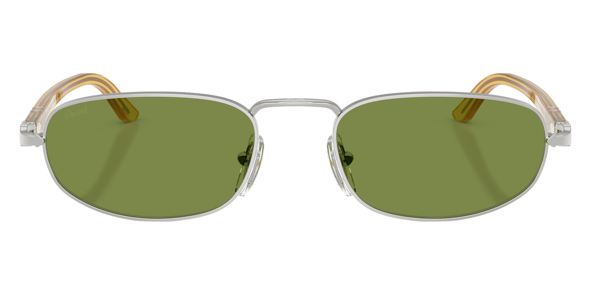 Persol® PO1028S Sunglasses PO1028S 518/4E 56 - Silver Green