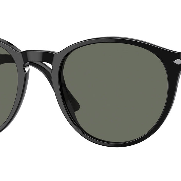 Persol® PO3152S PS PO3152S 901458 52 - 901458 Black / Green polarized Sunglasses