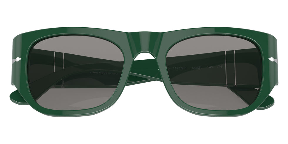 Persol® PO3308S Sunglasses PO3308S 1171R5 54 - Green Grey