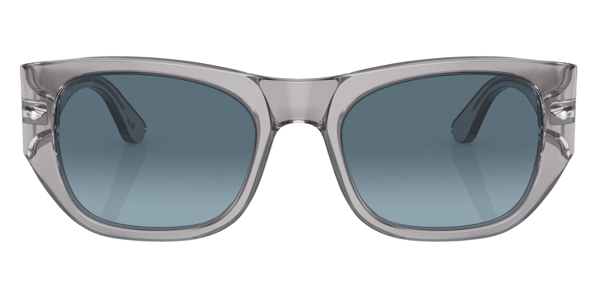 Persol® PO3308S Sunglasses PO3308S 309/Q8 51 - Transparent Grey Azure Gradien