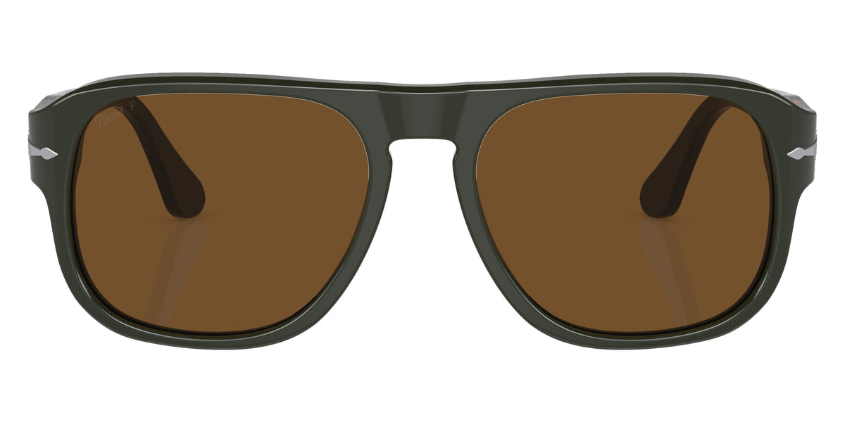 Persol® PO3310S Sunglasses PO3310S 119057 57 - Jean Matte Dark Green Polar Br