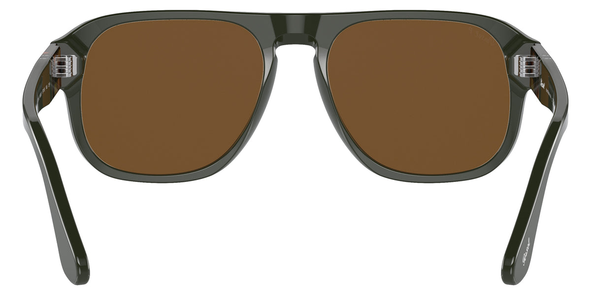 Persol® PO3310S Sunglasses PO3310S 119057 57 - Jean Matte Dark Green Polar Br