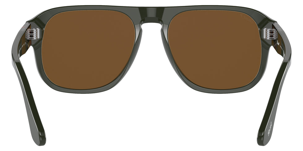 Persol® PO3310S Sunglasses PO3310S 119057 57 - Jean Matte Dark Green Polar Br