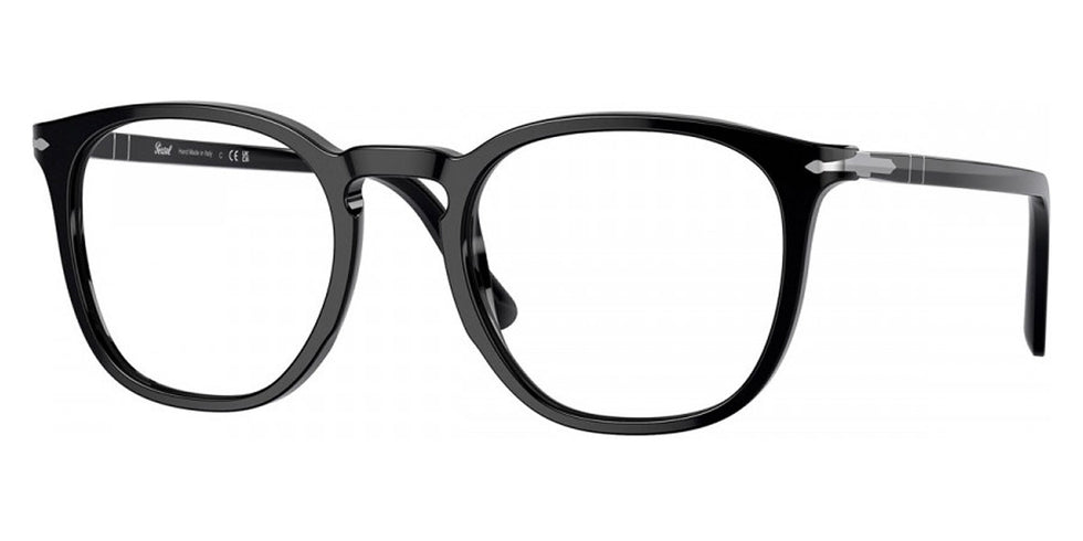 Persol® PO3318V PS PO3318V 95 51 - 95 Black Eyeglasses