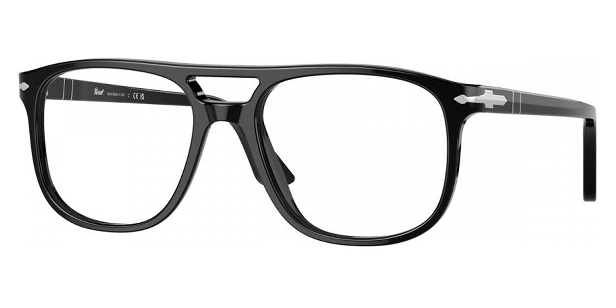 Persol® PO3329V PS PO3329V 95 54 - 95 Black / Clear Eyeglasses