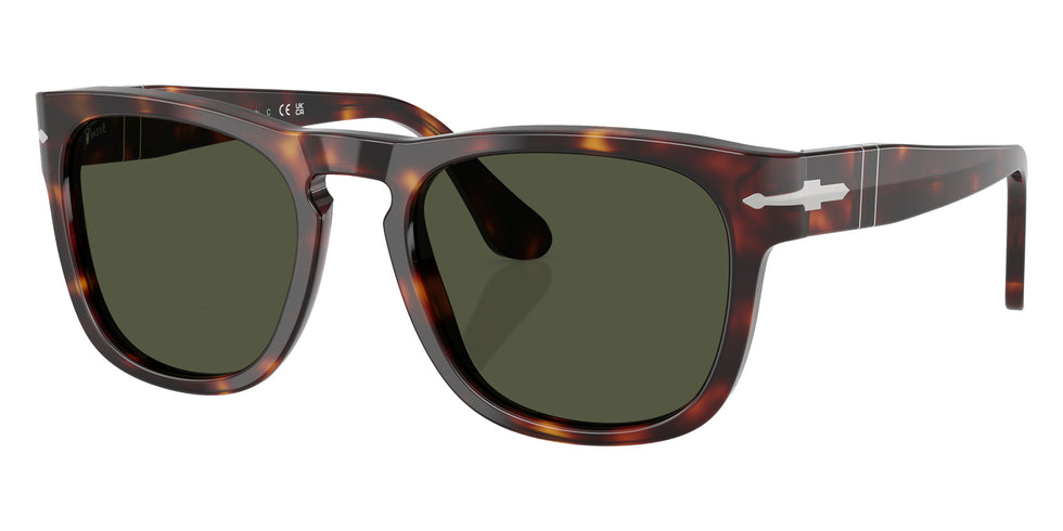 Persol® PO3333S Sunglasses PO3333S 24/31 54 - Elio Havana Green