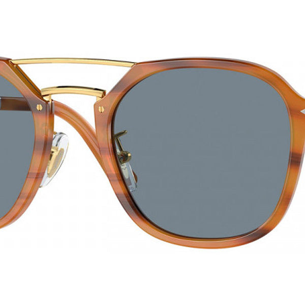 Persol® PO3352S PS PO3352S 960/56 55 - 960/56 Striped brown Eyeglasses
