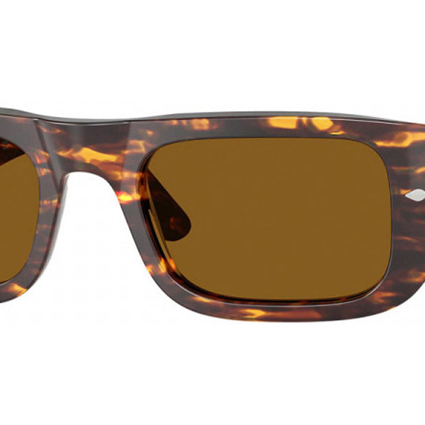 Persol® PO3362S PS PO3362S 121533 55 - 121533 Brown/bright yellow / Brown Sunglasses