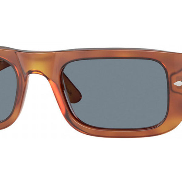 Persol® PO3362S PS PO3362S 96/56 55 - 96/56 Terra di siena / Blue Sunglasses