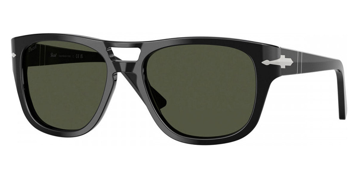 Persol® PO3366S PS PO3366S 95/31 58 - 95/31 Black / Green Sunglasses