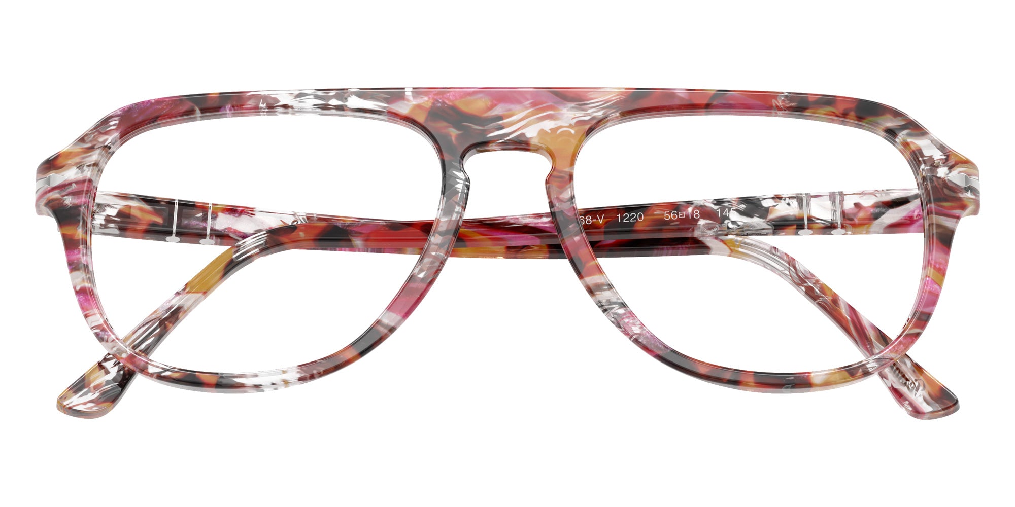 Persol® PO3368V Eyeglasses PO3368V 1220 56 - Cyclamen/Khaki