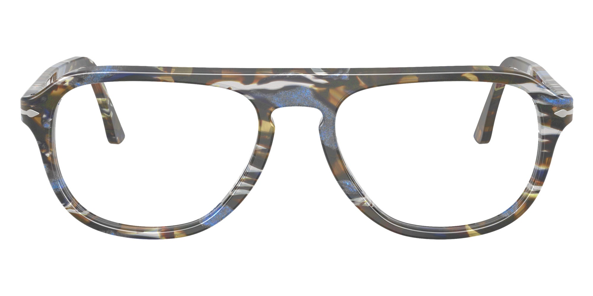 Persol® PO3368V Eyeglasses PO3368V 1222 56 - Frost Grey/Nautical Blue