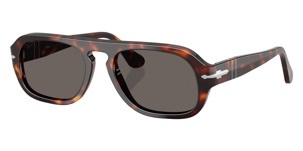 Persol® PO3369S Sunglasses PO3369S 24/B1 54 - Havana Dark Grey