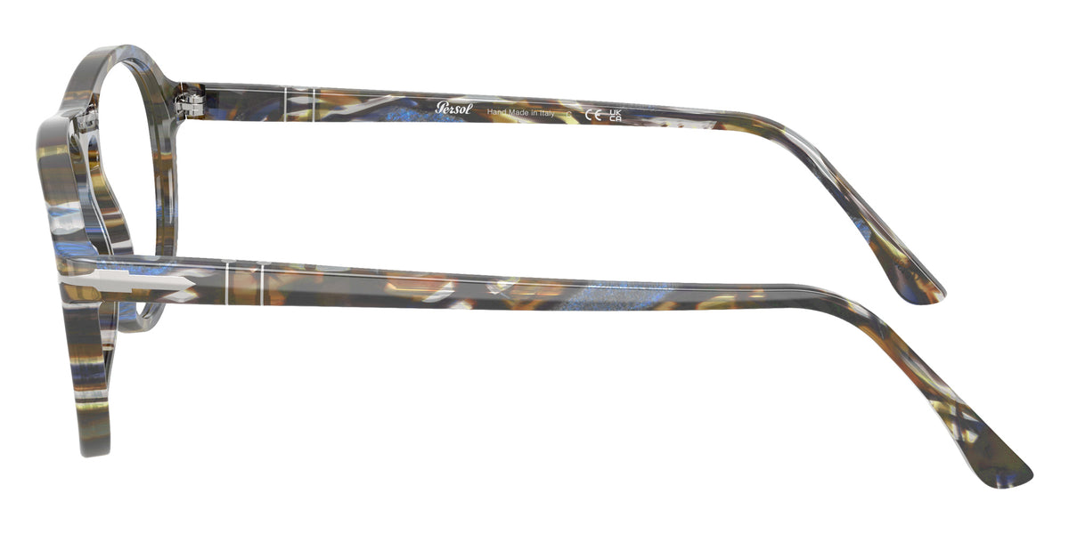 Persol® PO3371V Eyeglasses PO3371V 1222 55 - Lynn Frost Grey/Nautical Blue