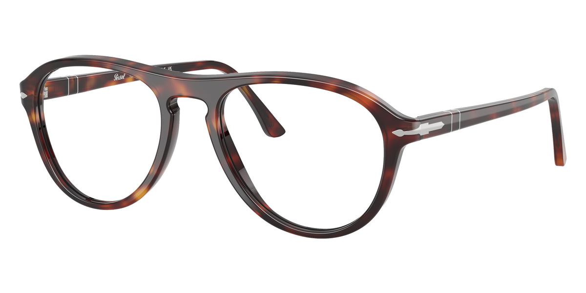 Persol® PO3371V Eyeglasses PO3371V 24 55 - Lynn Havana
