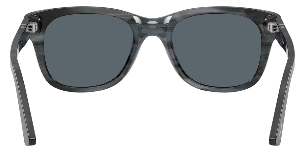 Persol® PO3372S Sunglasses PO3372S 1224R5 55 - Striped Grey Blue