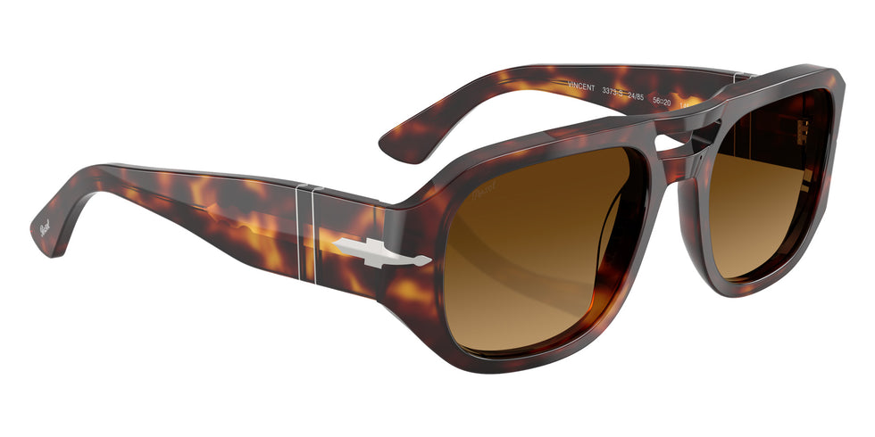 Persol® PO3373S Sunglasses PO3373S 24/85 56 - Vincent Havana Light Brown Gra