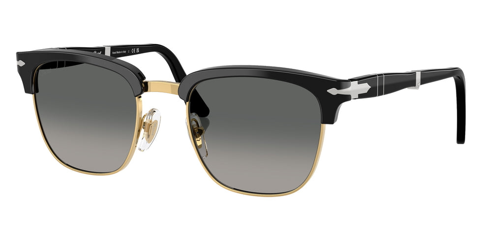 Persol® PO3375S Sunglasses PO3375S 122571 52 - Black Gradient Grey
