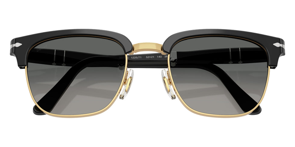 Persol® PO3375S Sunglasses PO3375S 122571 52 - Black Gradient Grey