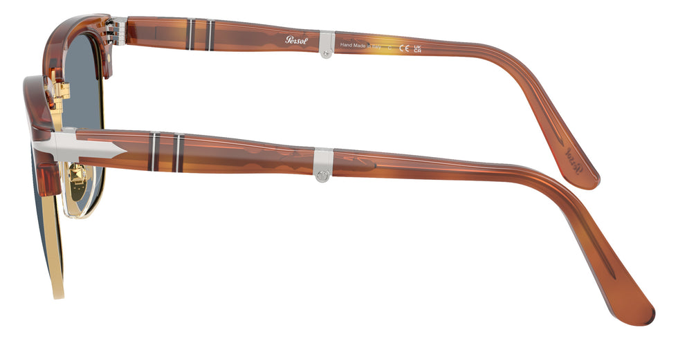 Persol® PO3375S Sunglasses PO3375S 96/56 52 - Terra Di Siena Light Blue