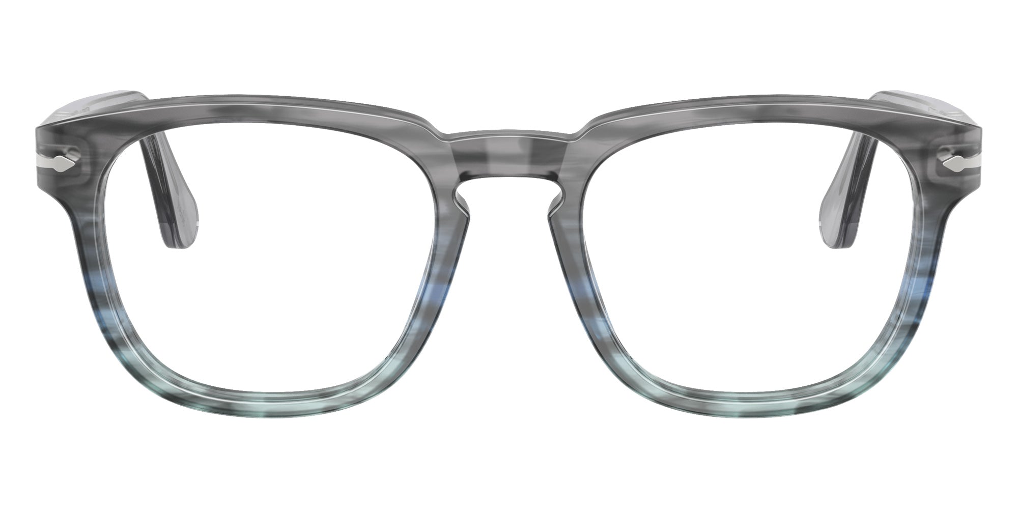 Persol® PO3376V Eyeglasses PO3376V 1205 52 - Striped Grey