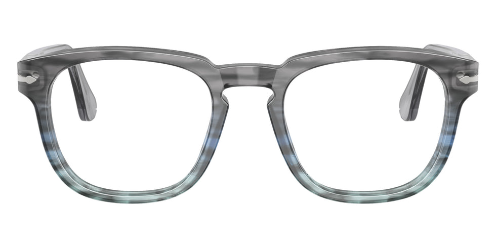 Persol® PO3376V Eyeglasses PO3376V 1205 52 - Striped Grey