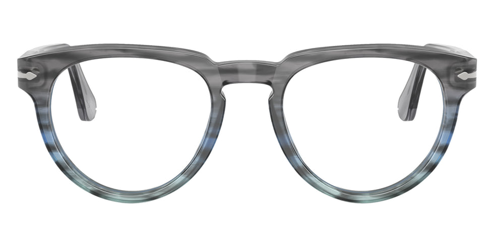 Persol® PO3377V Eyeglasses PO3377V 1205 52 - Striped Grey