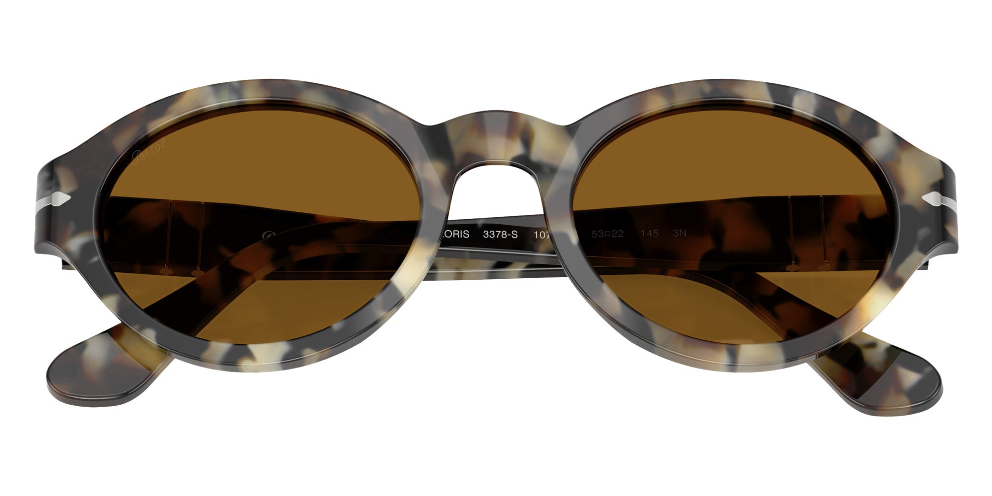 Persol® PO3378S Sunglasses PO3378S 107133 53 - Loris Brown Tortoise Brown
